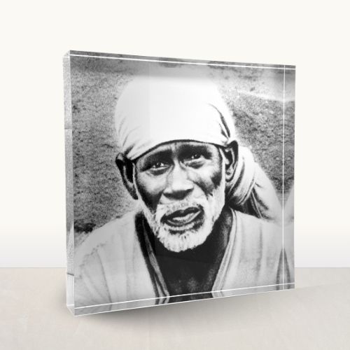 Sacred Altar Collection 8x8 Shirdi Sai Baba (Digitally Enhanced) → The Devotional