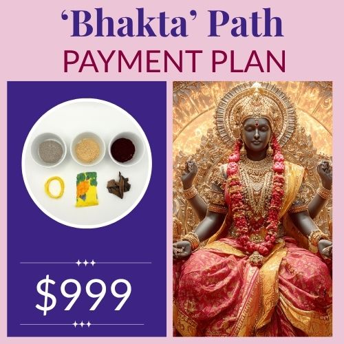'Bhakta Path' Package - Payment Plan