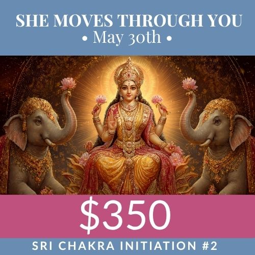 'Coming Home: She Moves Through You' Initiation #2