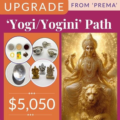UPGRADE: 'Prema to Yogi/Yogini  Path' Package