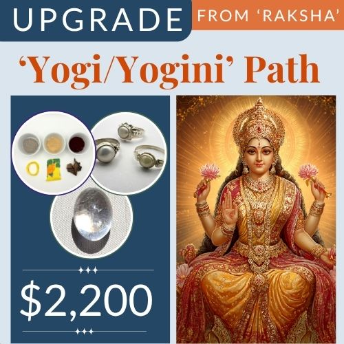 UPGRADE: Raksha to Yogi/Yogini  Path' Package