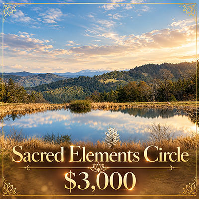 Sacred Elements Circle - $3,000 Donation