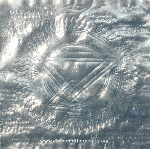Sri Chakra Yantra on Silver