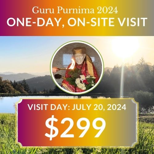 Guru Purnima On Site 1-Day Visit [8:30 AM-6PM]