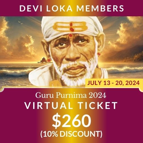 Guru Purnima Virtual Ticket - DEVI LOKA Members