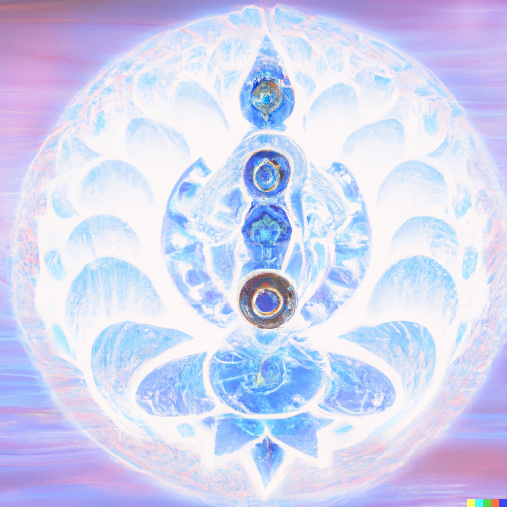 Intricate mandala design symbolizing the Divine Feminine energy and spiritual awakening through meditation.
