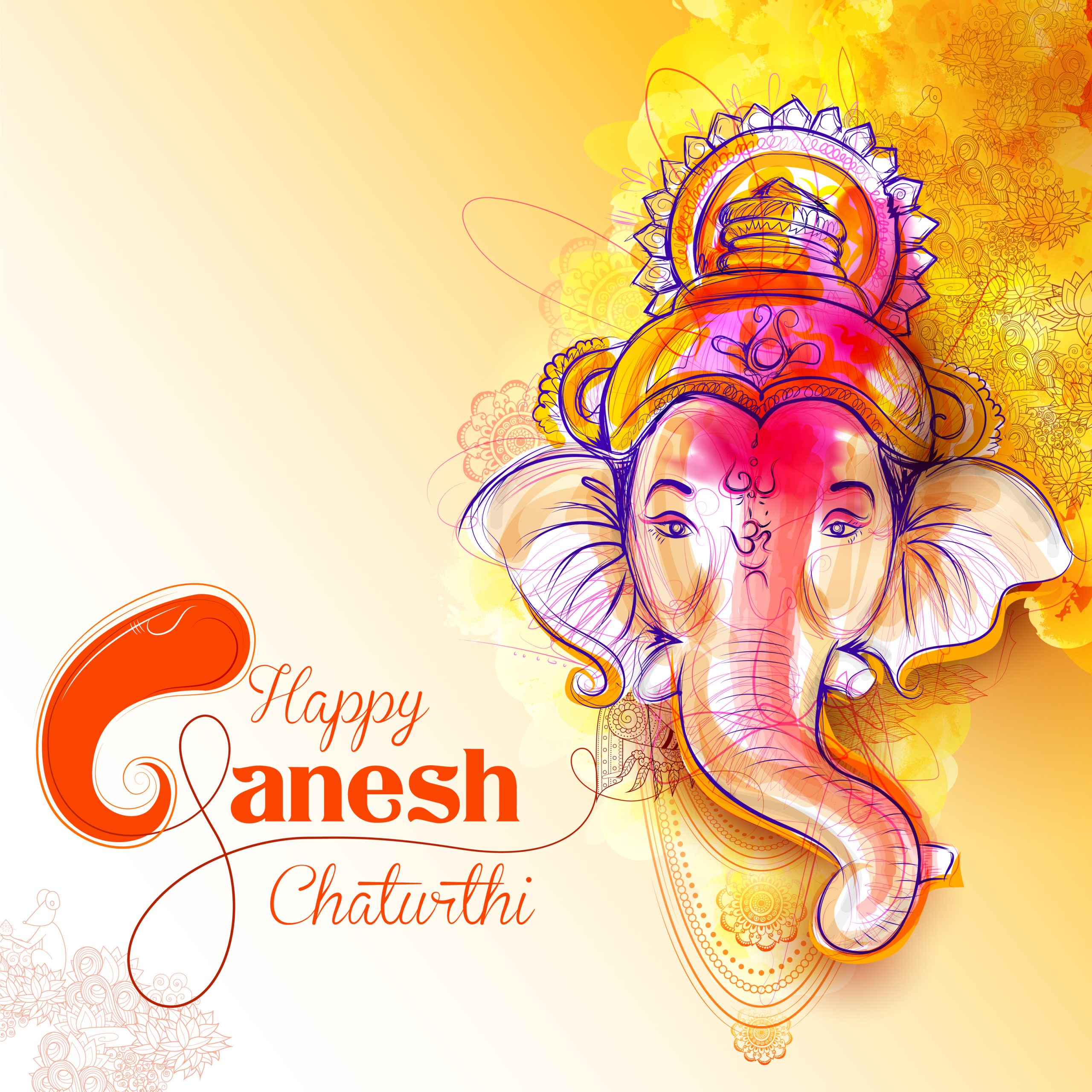 Happy Ganesh Chaturthi Card