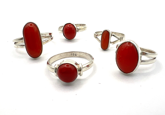 Red Coral Ring — Charged by Sri Kaleshwar