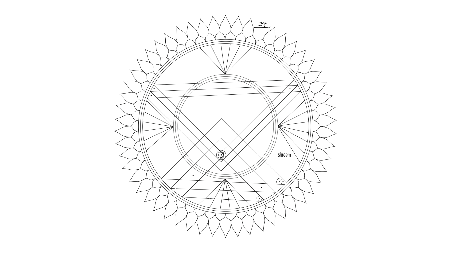 The Sri Sai Kaleshwara Maha Lakshmi Sri Chakra yantra