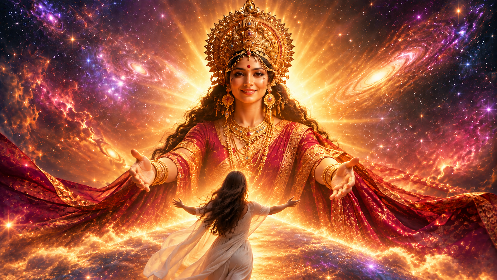 The sacred fire at the Divine Mother Center