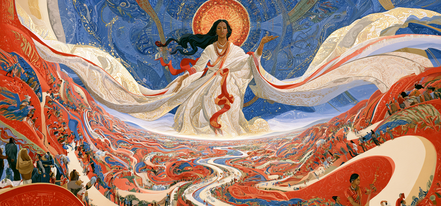 Puja at the Divine Mother Center