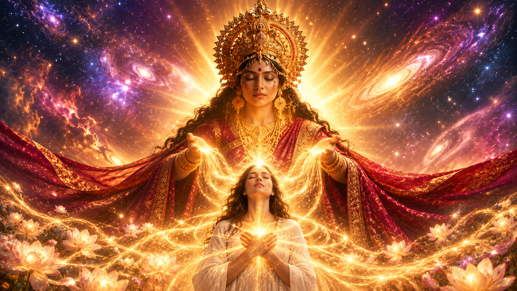 The sacred fire at the Divine Mother Center