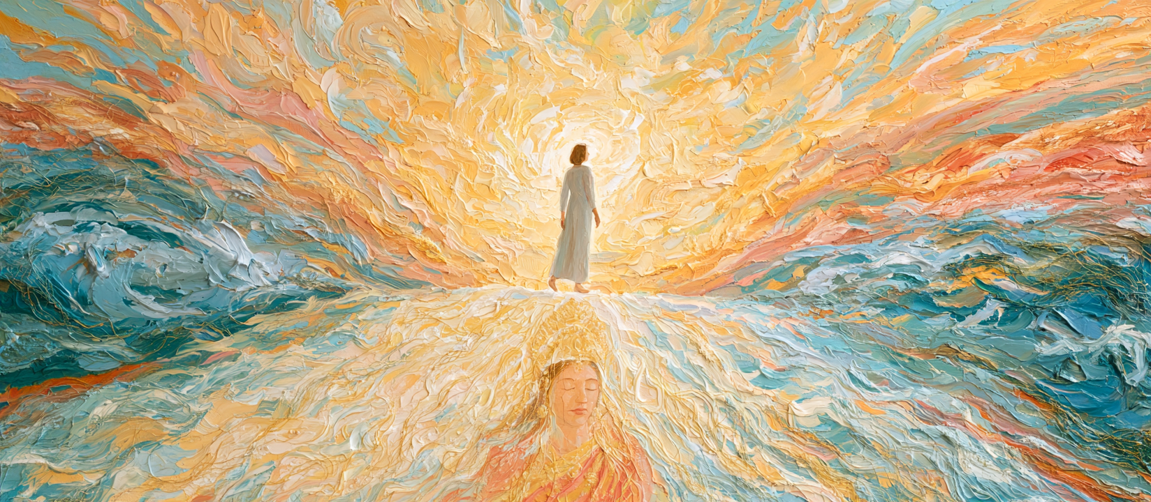 Divine Mother artwork from the retreat